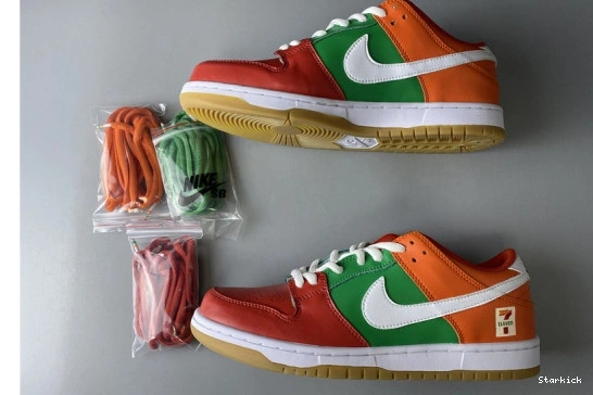 Low Red Dunk Orange Green Nike CZ5130-600 SB 0806